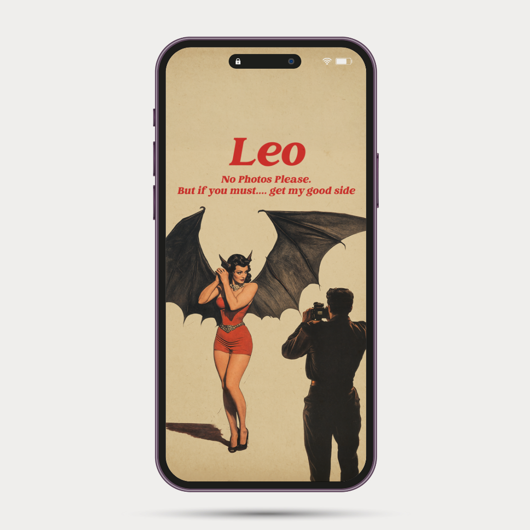 Horrorscopes Zodiac iPhone Wallpapers β Spooky Astrology Digital Art | Vintage Gothic Aesthetic Backgrounds