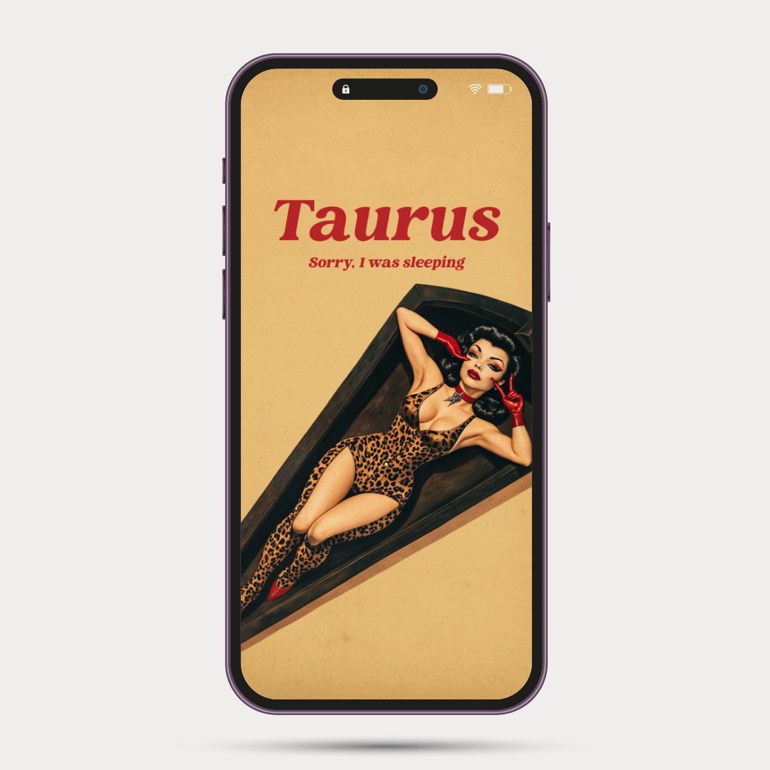 Horrorscopes Zodiac iPhone Wallpapers β Spooky Astrology Digital Art | Vintage Gothic Aesthetic Backgrounds